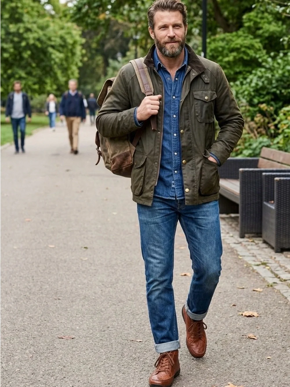 Las Zapatas Men's Brown Leather Chukka Boots - Artisanal Lace-Up